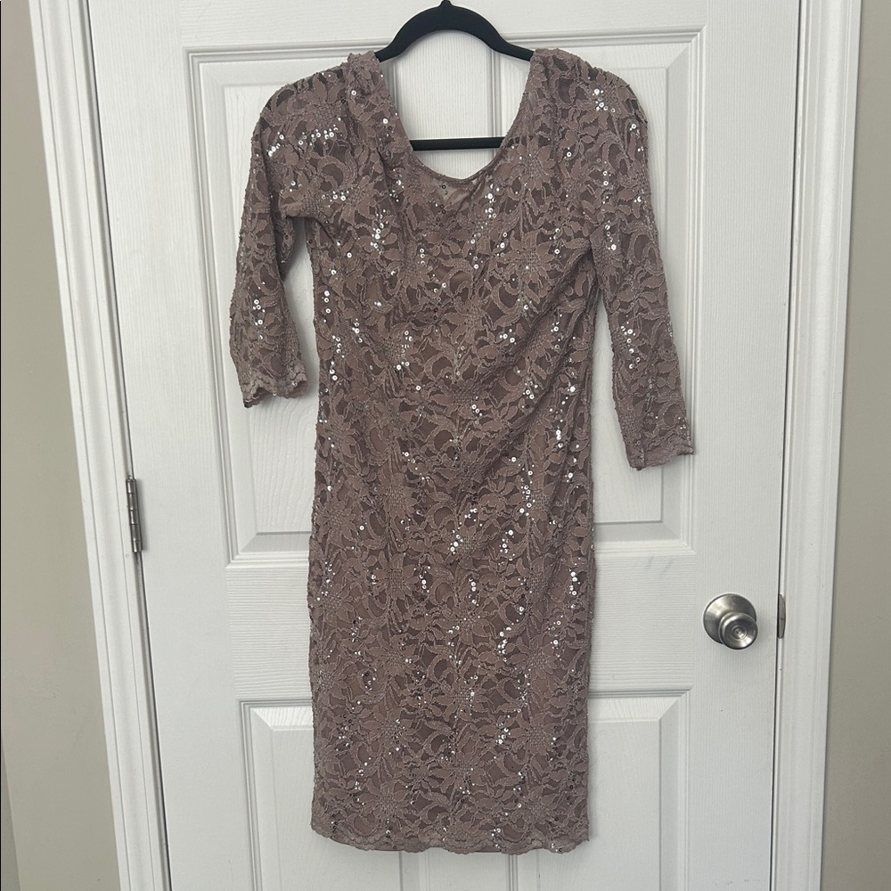 RSVP 3/4 Sleeve Lace Dress